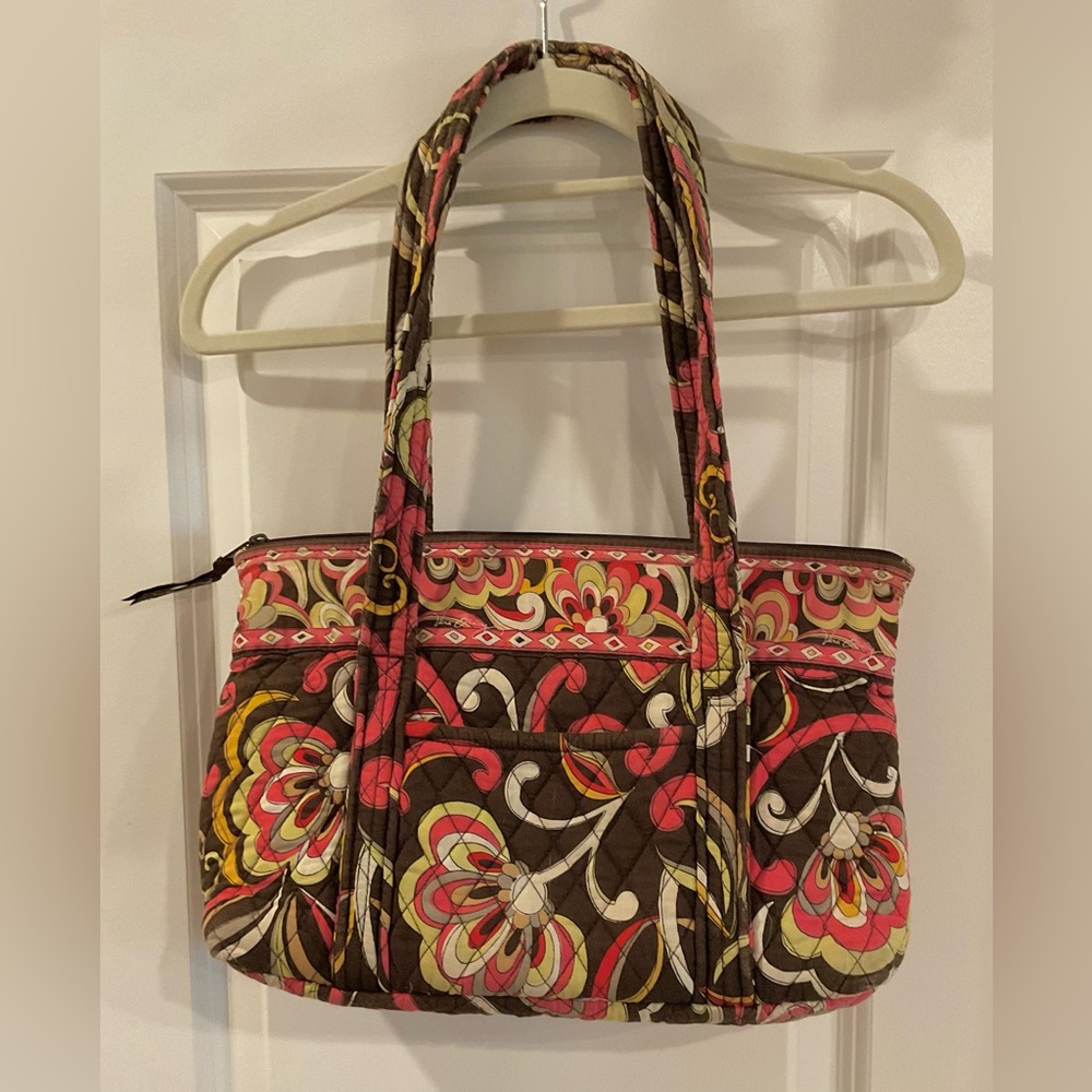 Vera Bradley Little Betsy Shoulder Tote in Retired Puccini Color